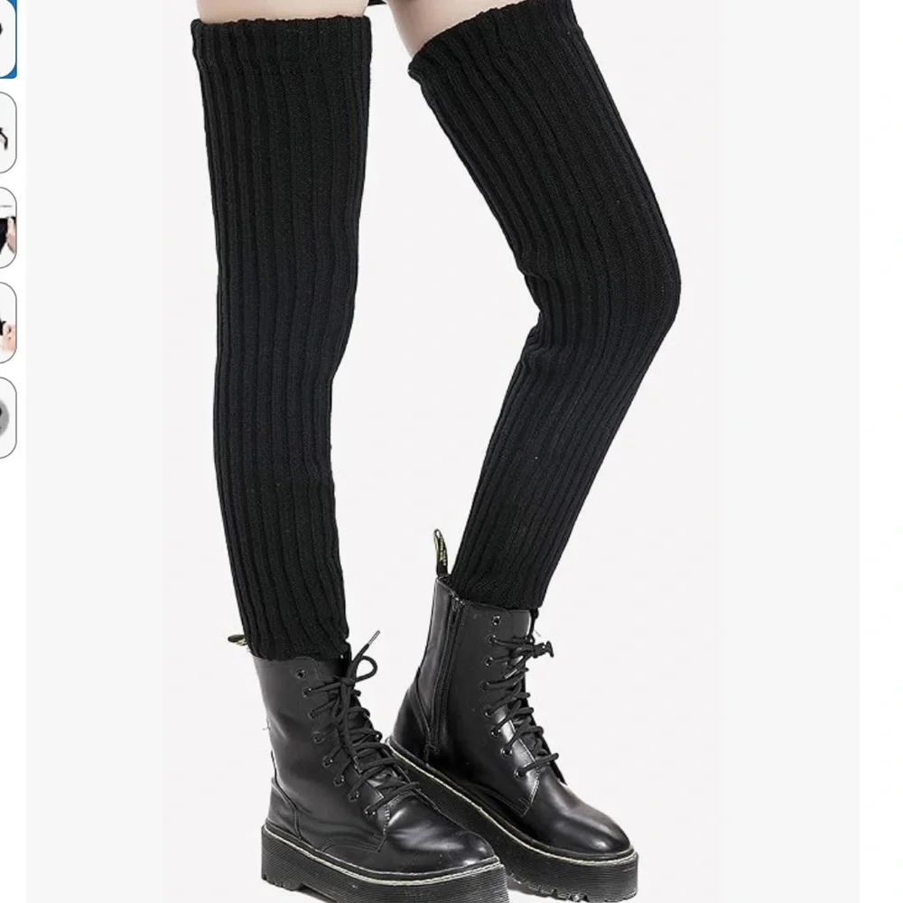 🌸Sexy 2 Pair Extra Long Ribbed Thigh High Leg Warmers